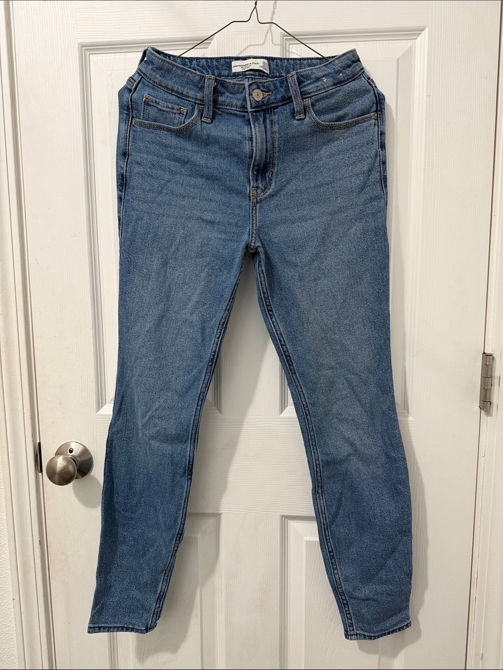 Abercrombie & Fitch High Rise Skinny Jeans Size 0 regular